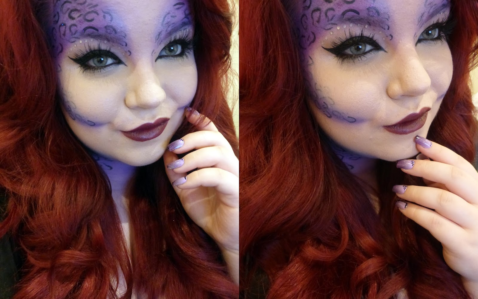 Purple Leopard Print