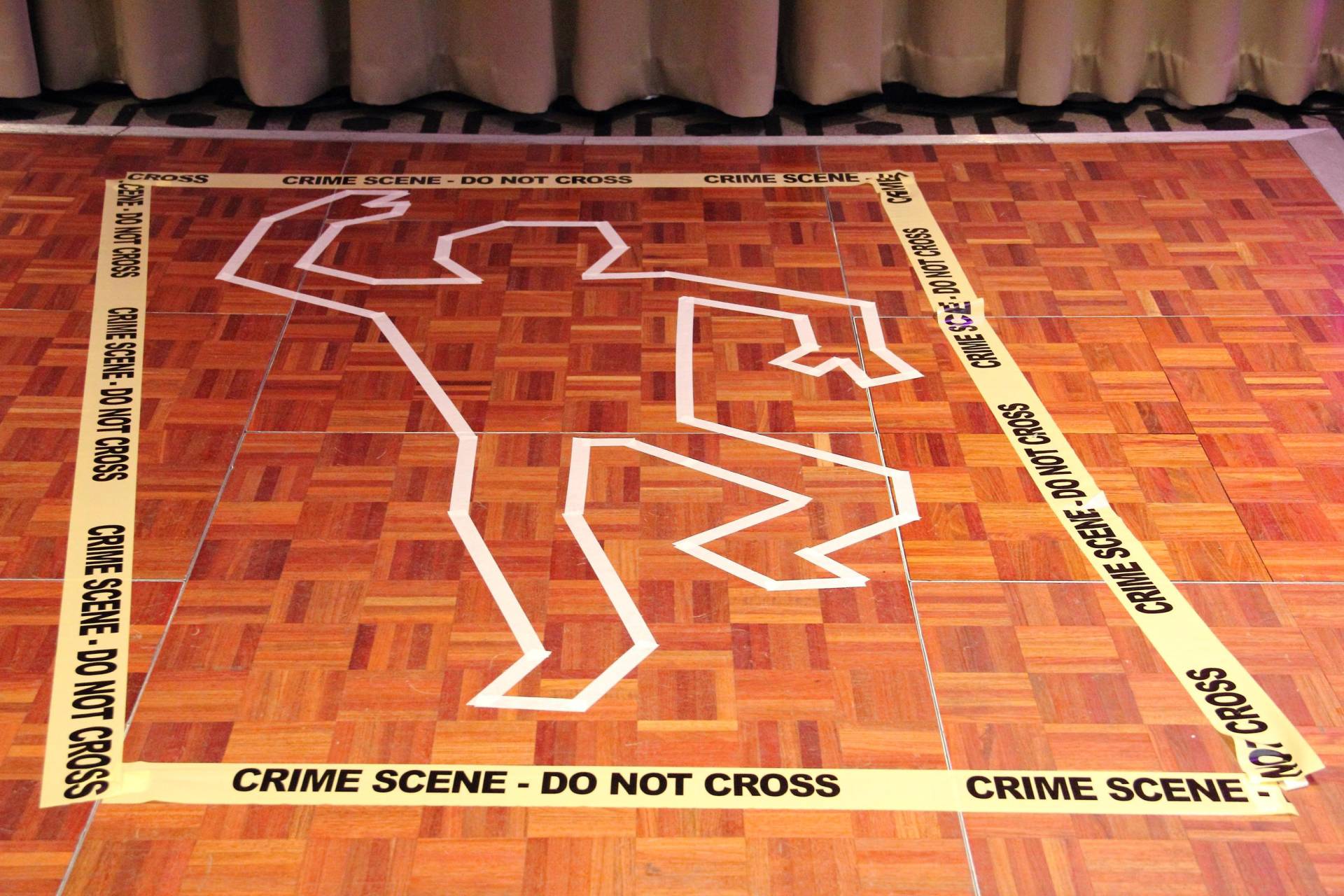 Murder Mystery Event with Posh Flooring