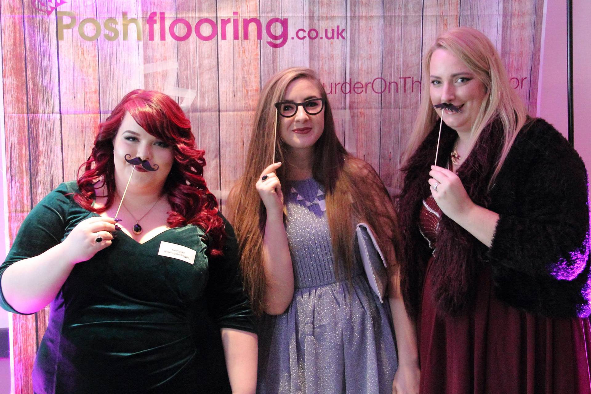 Murder Mystery Event with Posh Flooring