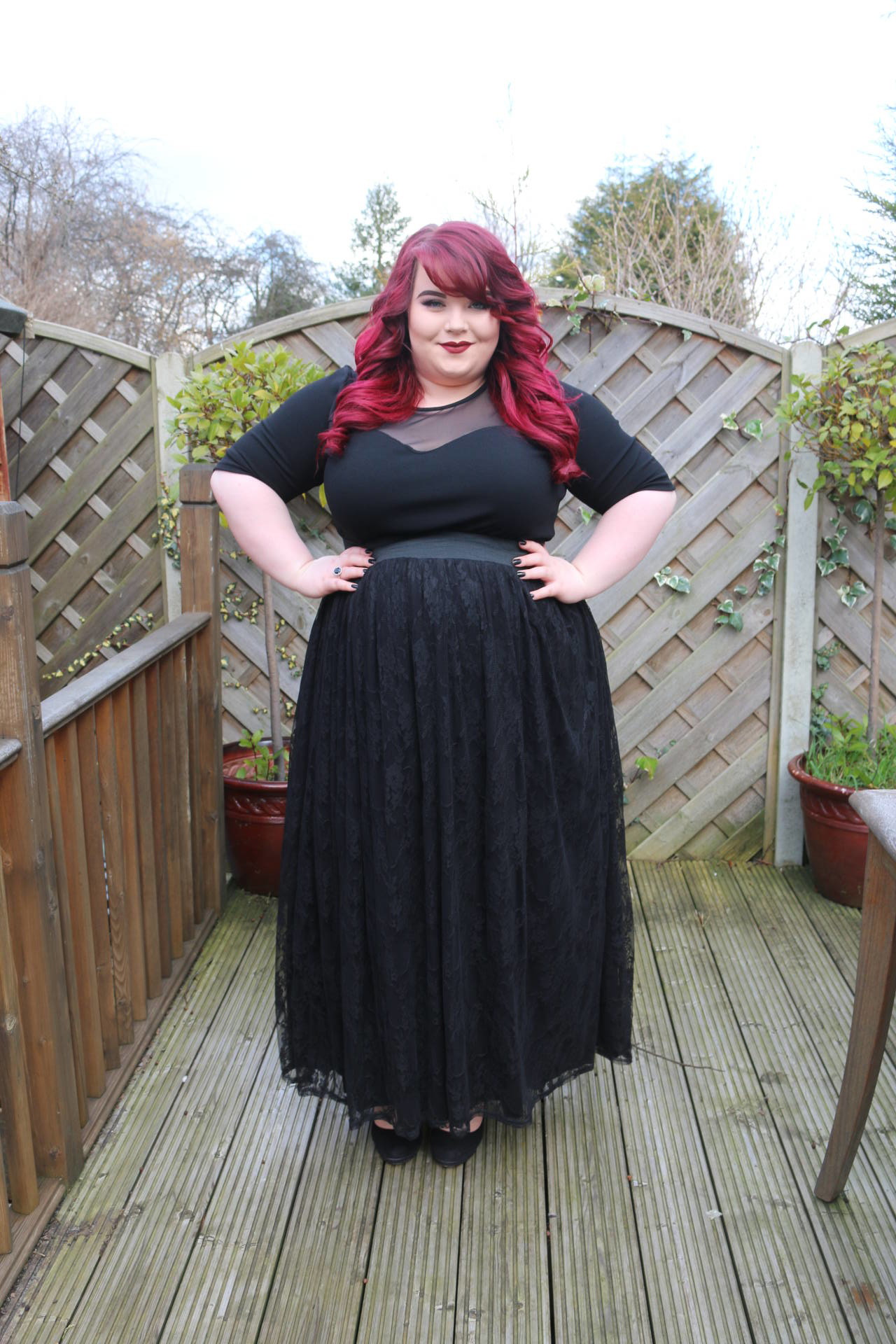 Yours Clothing Maxi Skirts 6 Yours Clothing Lace Maxi Skirt