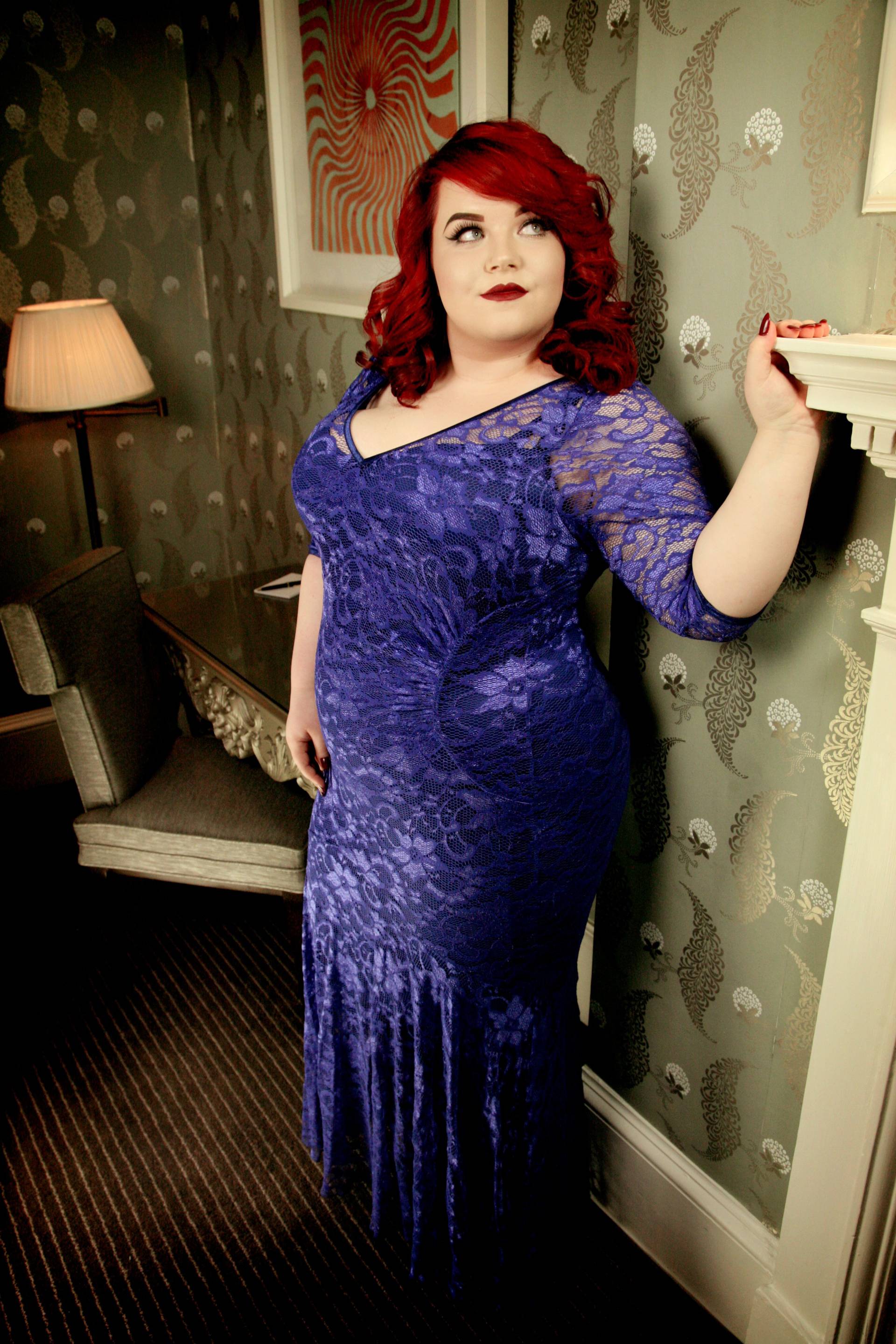 Georgina Grogan plus size model