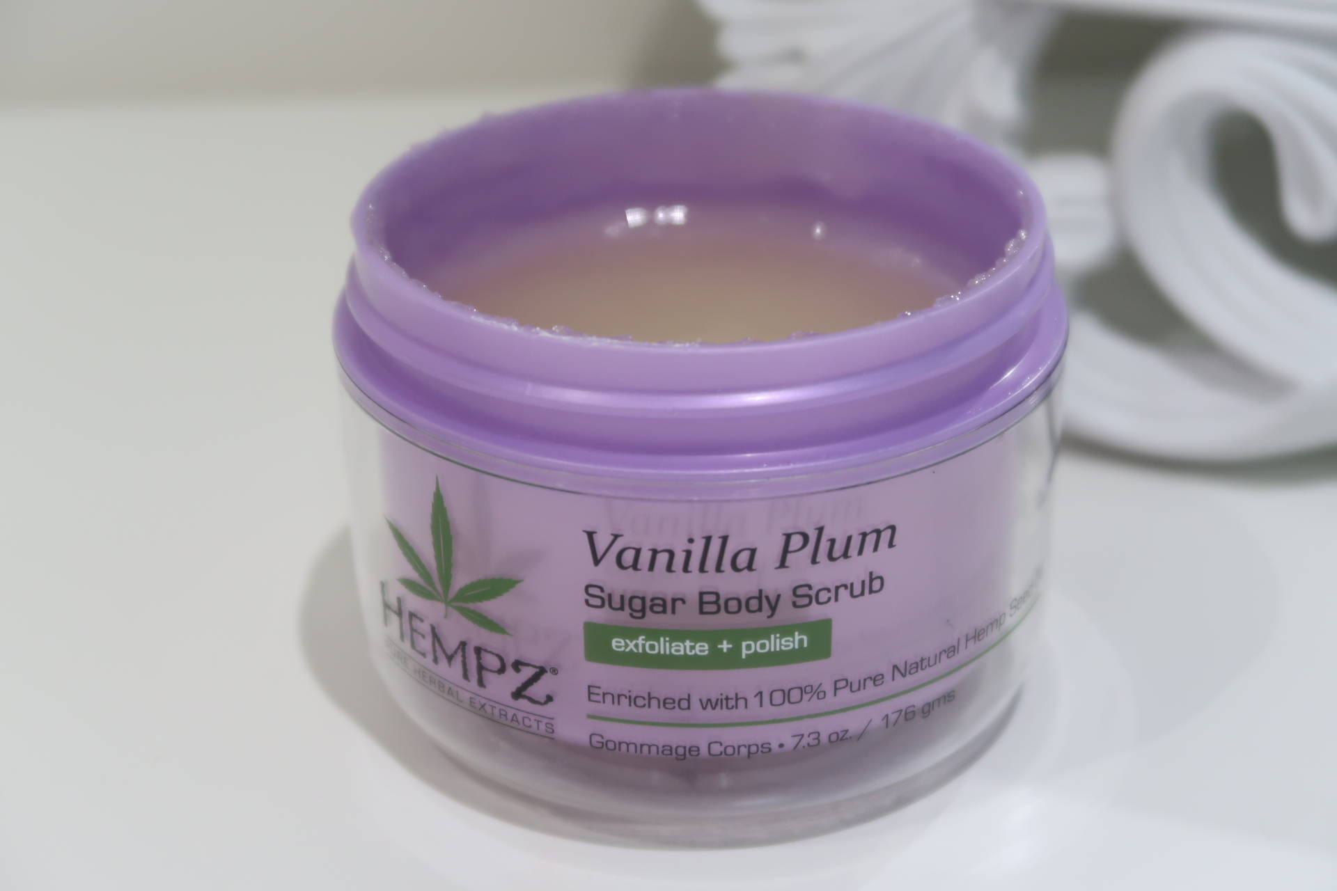 Bodycare Roundup 5 Hempz Vanilla Plum Sugar Body Scrub
