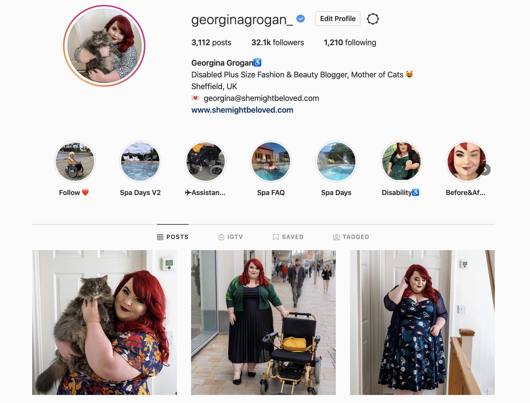 Instagram @GeorginaGrogan_