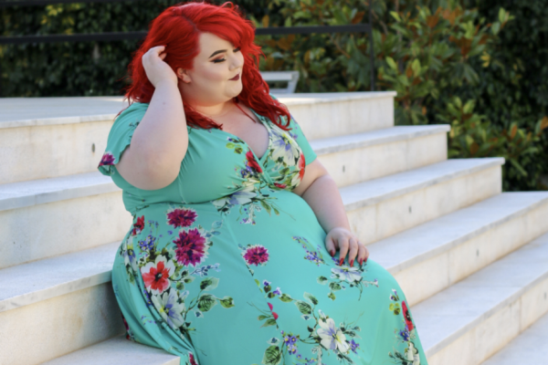 georgina grogan, disabled plus size fashion blogger