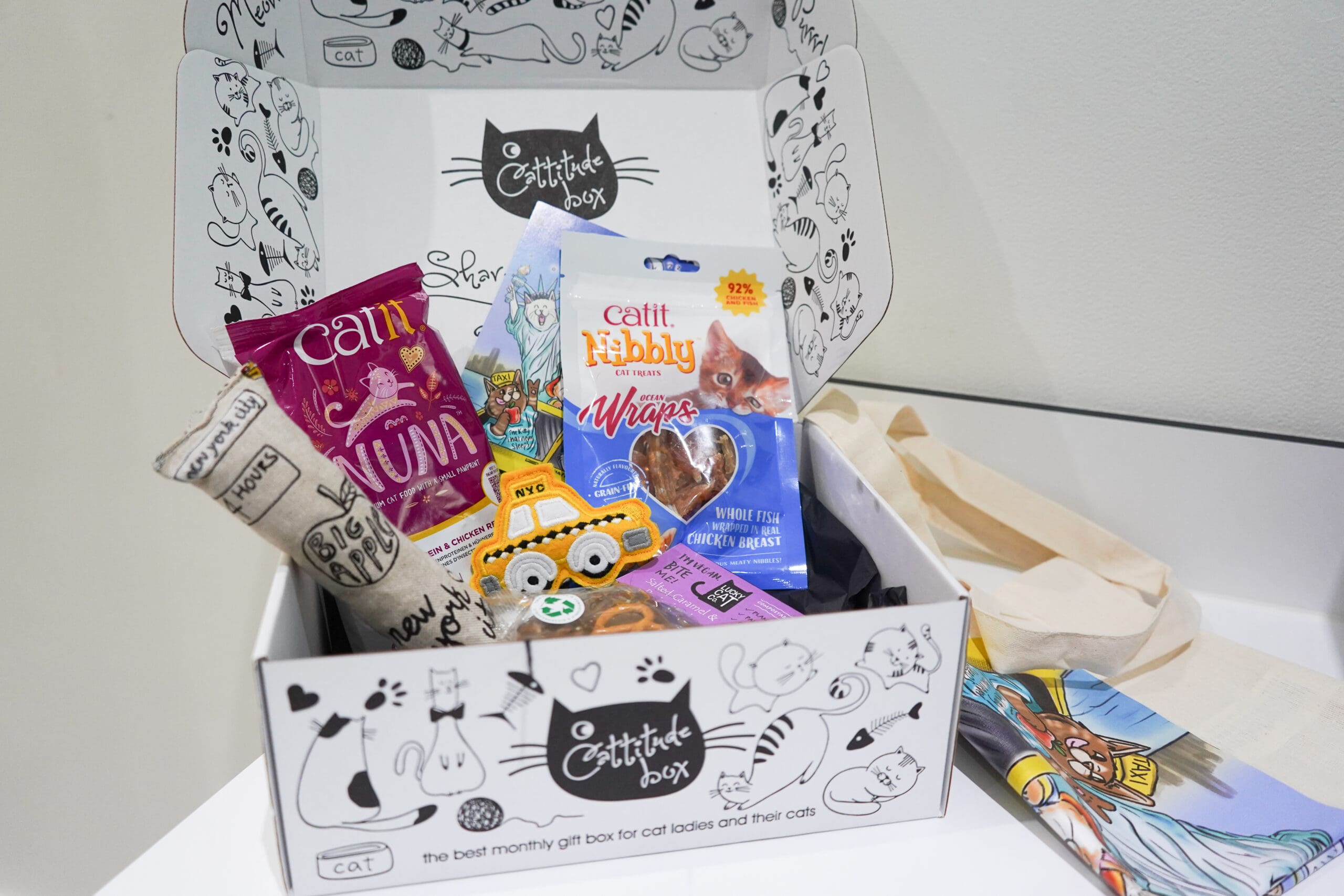 Cattitude Cat Subscription Box MEW York- GIVEAWAY 1 Cattitude Cat Subscription Box