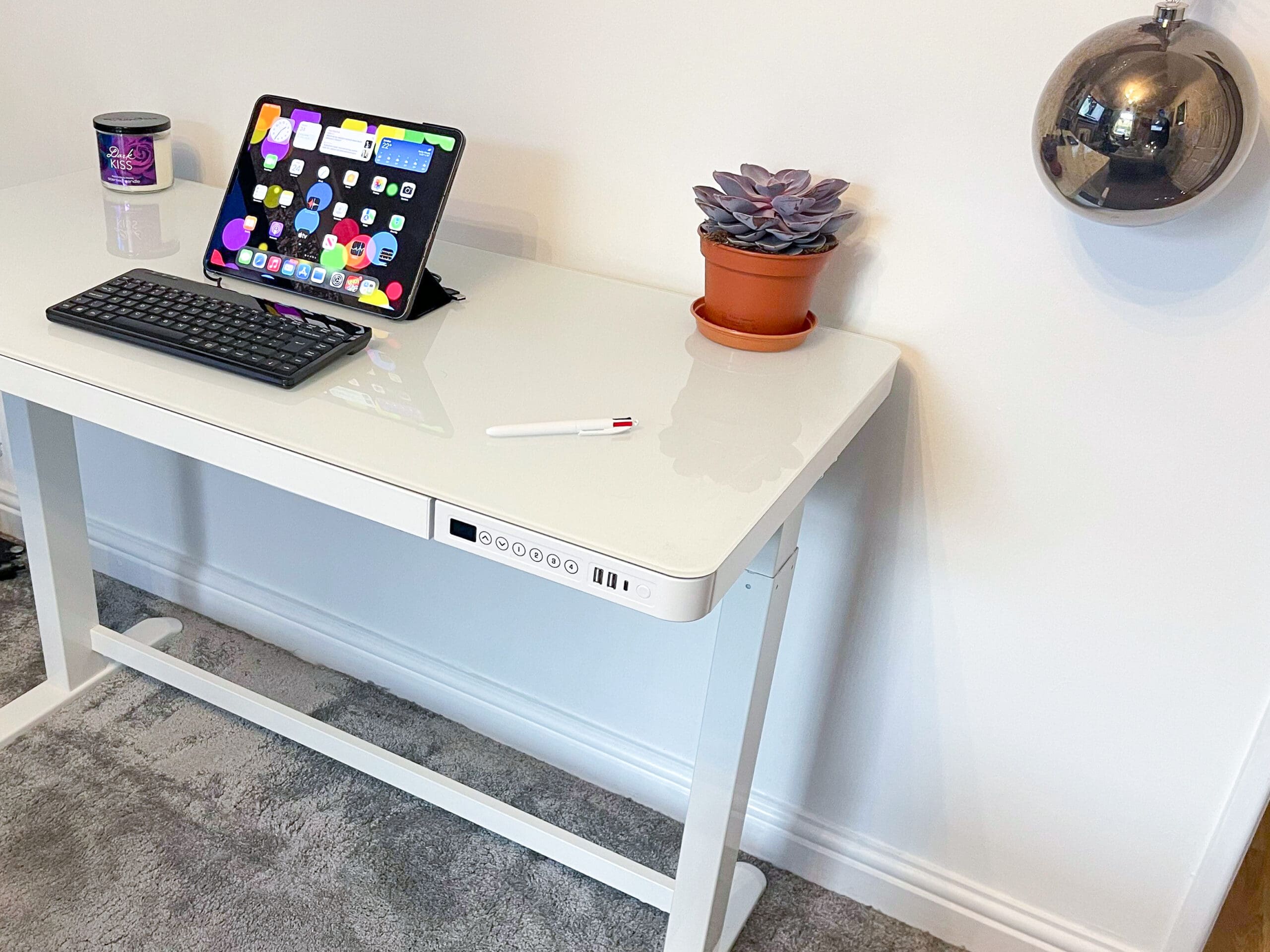 Working From Home Set Up with Flexispot 2 Working From Home Set Up with Flexispot 1