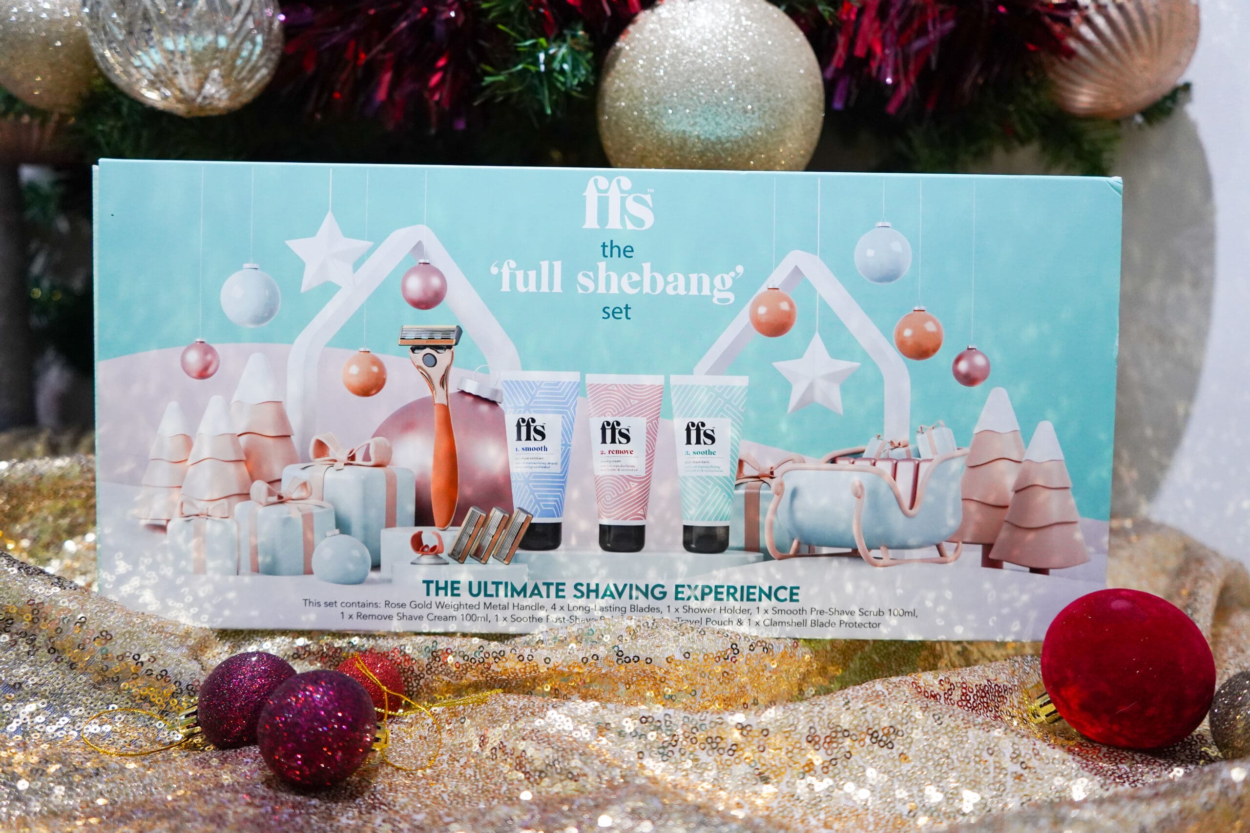 Women’s Christmas Gift Guide 2022 5 FFS the full shebang shaving set