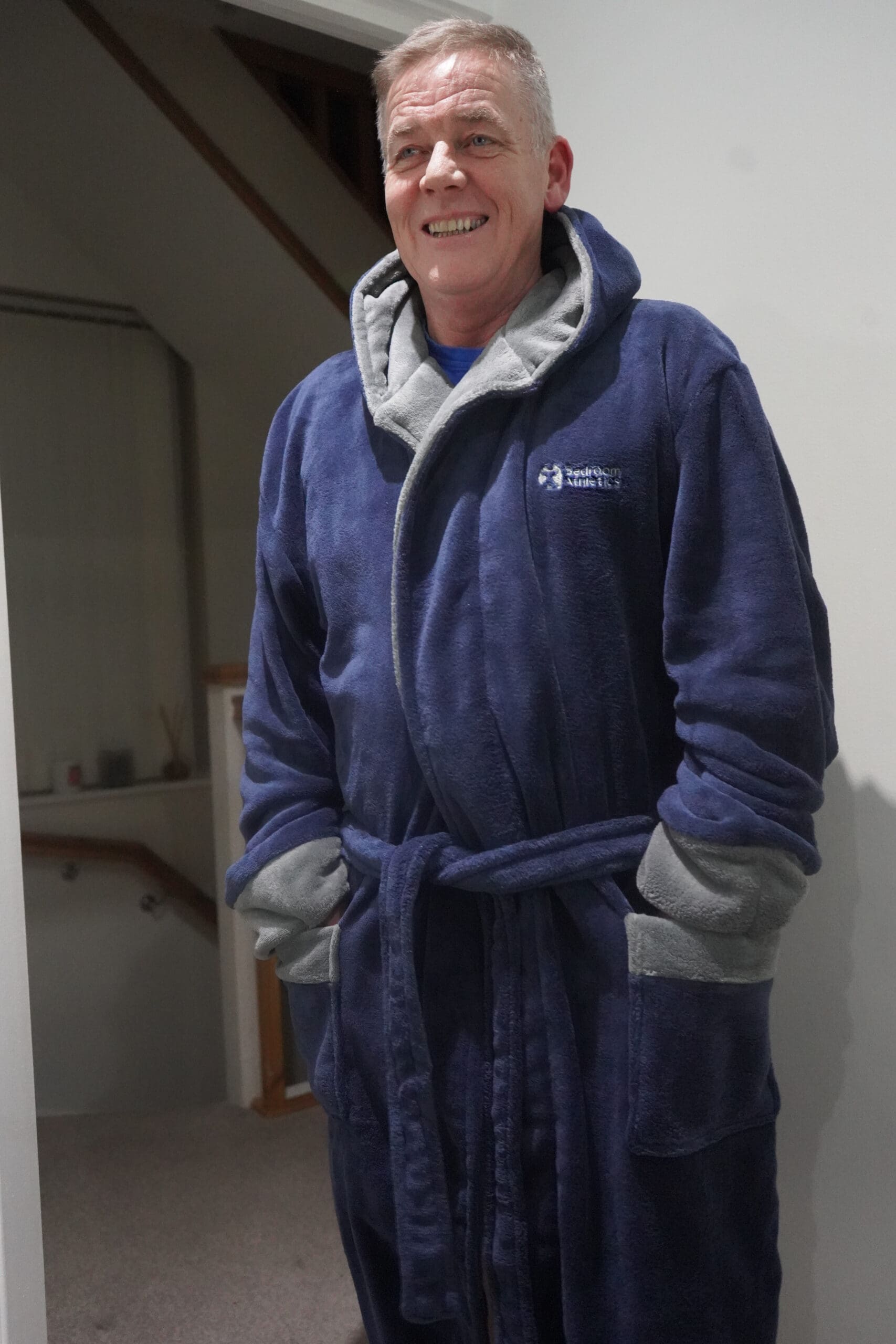 Bedroom Athletics Men's Flannel Dressing Gown