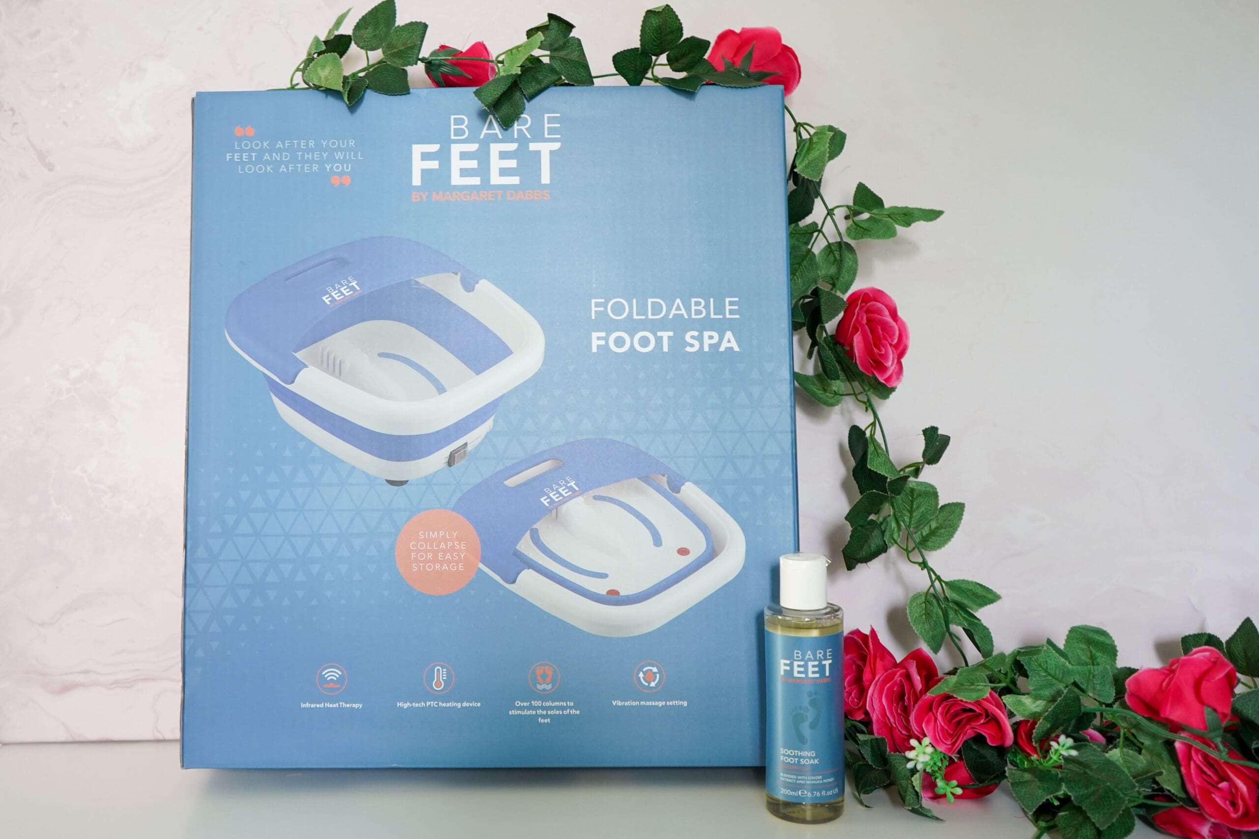 Mother's Day Gift Guide 2023, bare feet foot spa