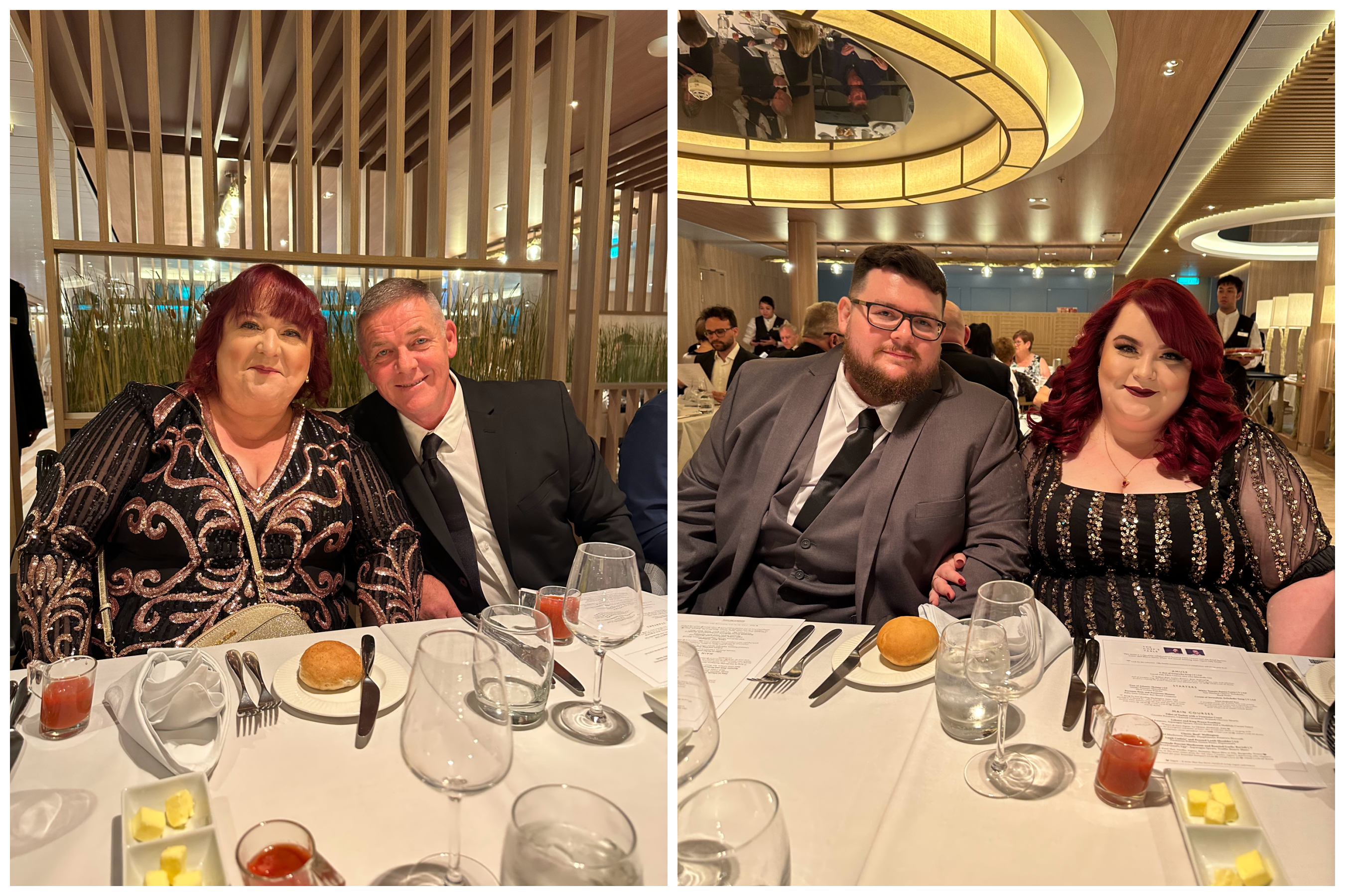 Celebration evening, P&O Iona cruise ship
