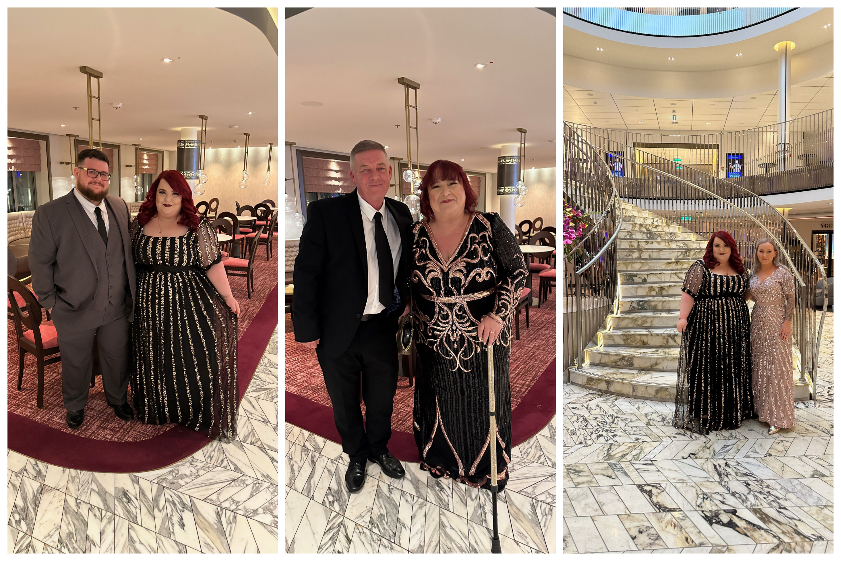 Celebration evening, P&O Iona cruise ship