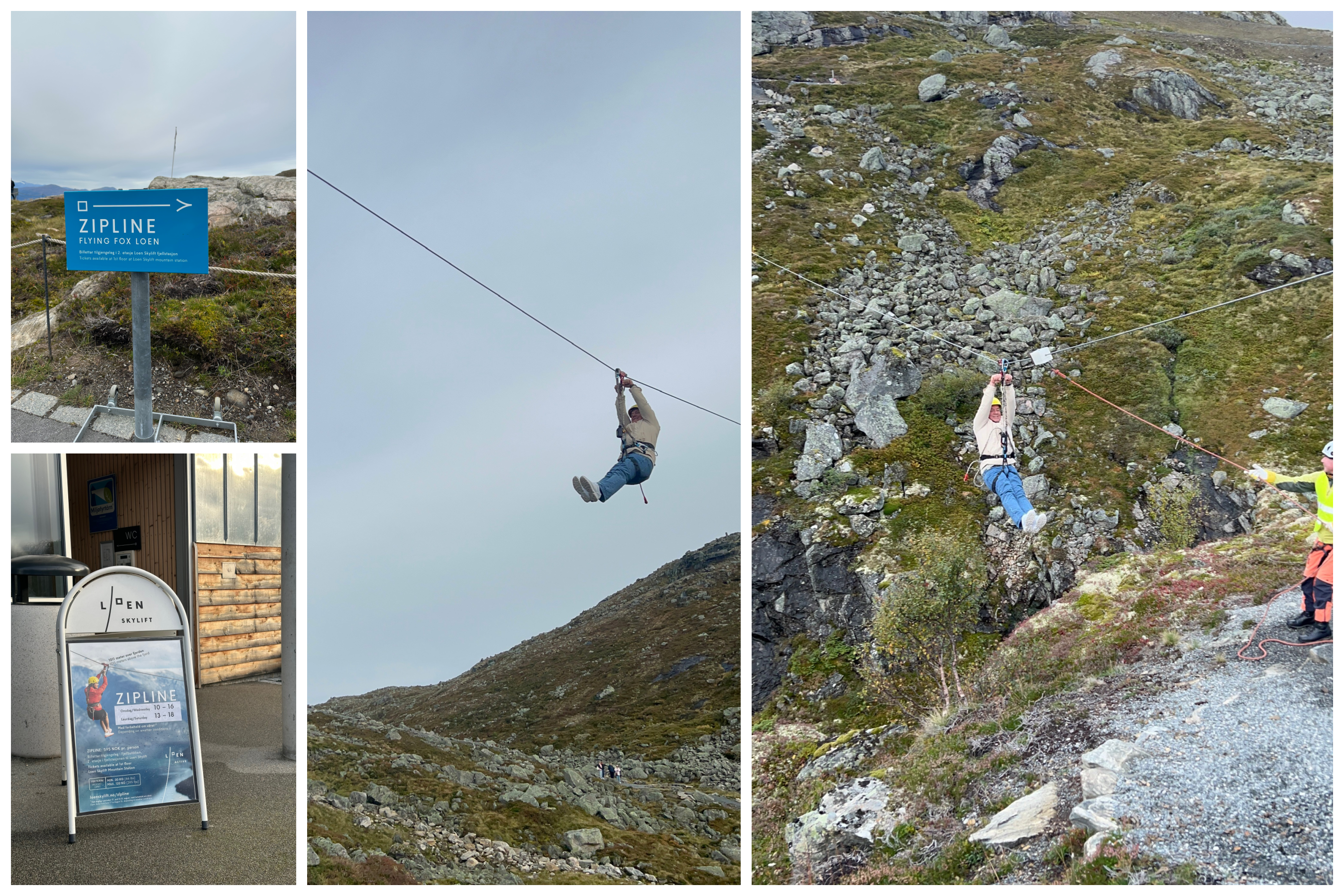 zipline at loen skylift