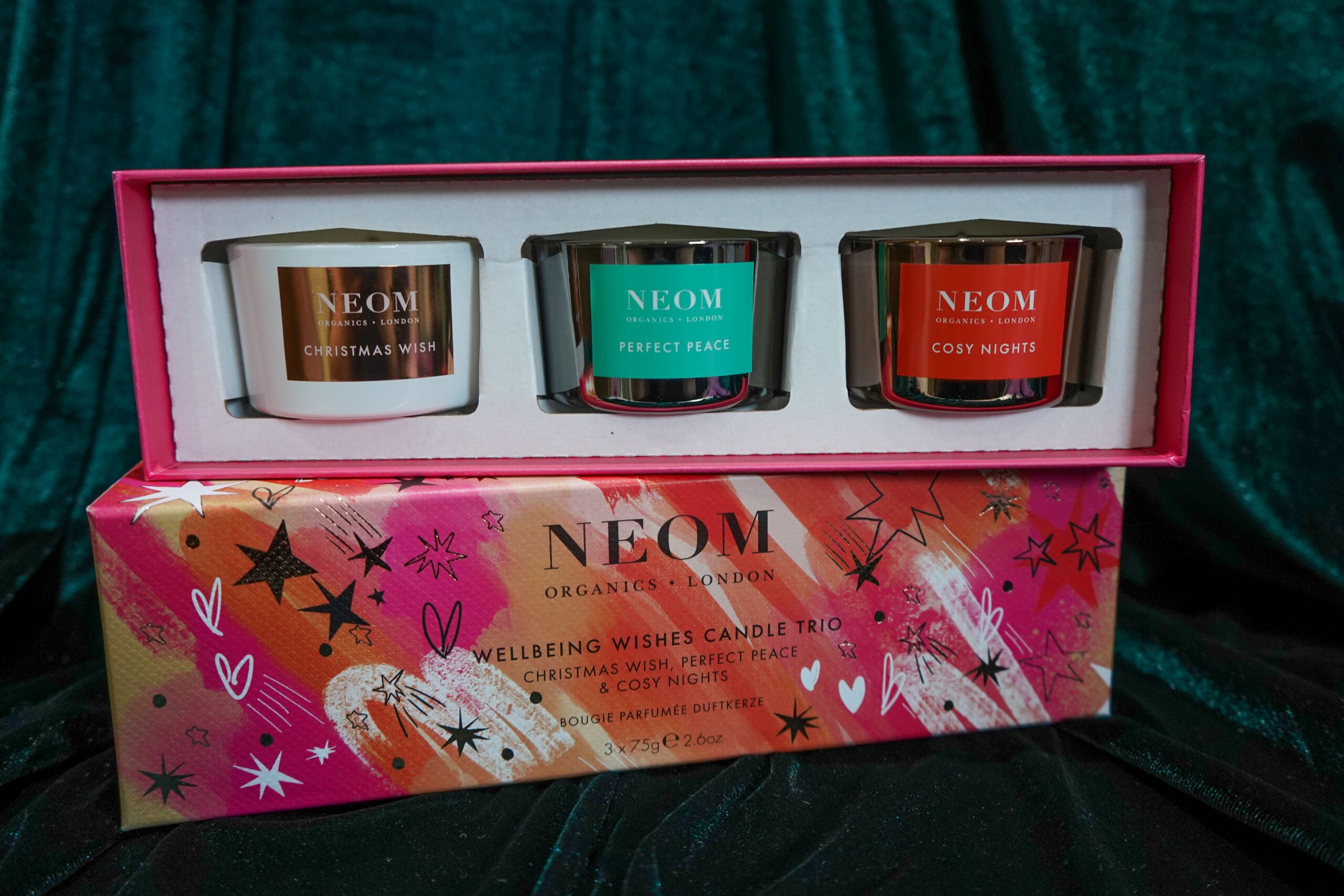 Last Minute Christmas Gift Guide 3 Neom Wellbeing Wishes Candle Trio